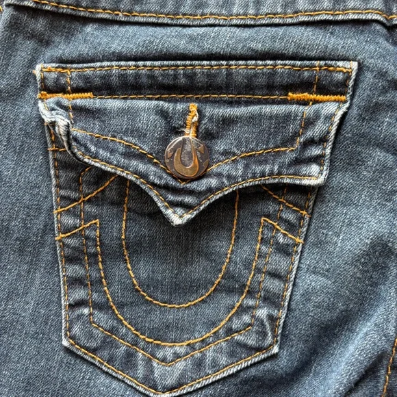 Y2K True Religion Low Rise Jeans | Size 26 - Picture 9 of 15